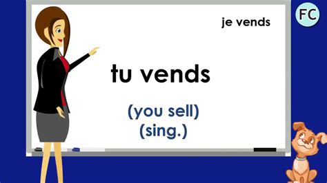 vendre meaning in english